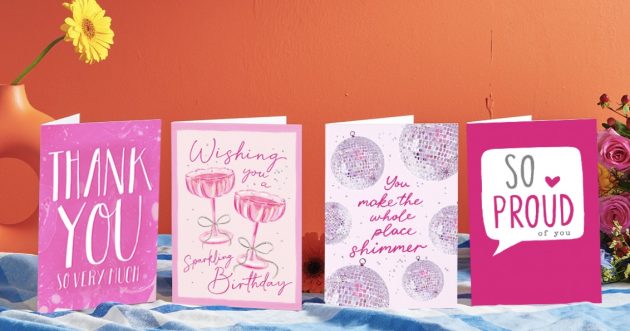 Free Brit + Co – Pink Agenda x Moonpig Collection Card